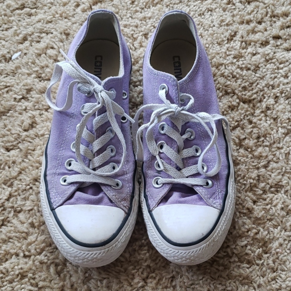 Converse purple womens size 7